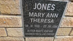 JONES Mary Ann Theresa 1938-2016