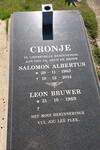 CRONJE Salomon Albertus 1963-2014 :: CRONJE  Leon  Bruwer 1969-