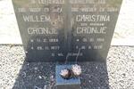 CRONJE Willem J. 1894-1977 & Christina ROODMAN 1914-1978