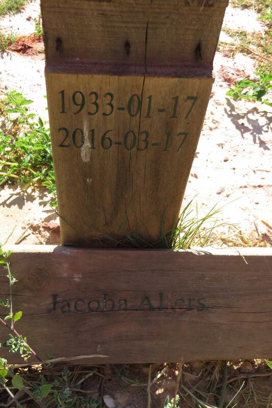 ALLERS Jacoba 1933-2016