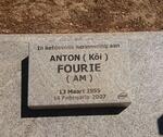 FOURIE Anton 1955-2007