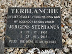 TERBLANCHE Jurgens Stephanus 1957-2013