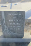 CONRADIE Maria M.J. 1895-1976
