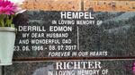 HEMPEL Derrill Edmon 1966-2017