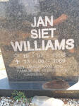 WILLIAMS Jan Siet 1908-1969