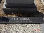 REINKE F.F.J. 1925-1987