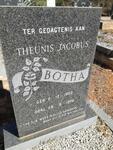 BOTHA Theunis Jacobus 1902-1976