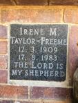 FREEME Irene M., TAYLOR 1909-1983