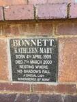 BONNETT Kathleen Mary 1909-2000
