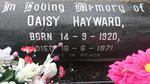 HAYWARD Daisy 1920-1971