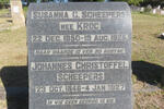 SCHEEPERS Johannes Christoffel 1846-1927 & Susanna C. KROG 1850-1925