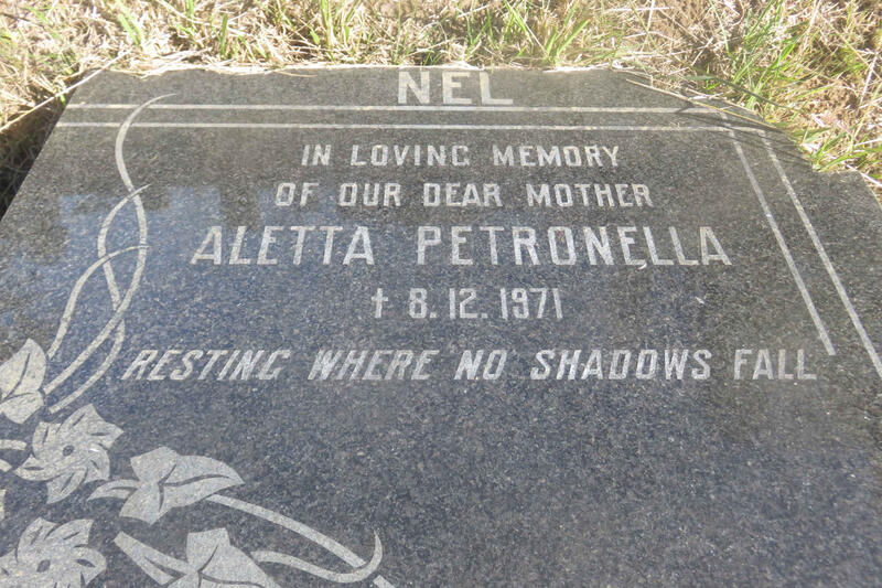 NEL Aletta Petronella -1971