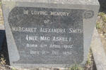 SMITH Margaret Alexandra nee MAC ASKILL 1902-1956