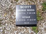 SCOTT George Dennis 1914-1996 & Susan 1921-1997
