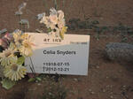 SNYDERS Celia 1918-2012