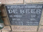 BEER Abel Hermanus Christiaan, de 1919-2015 & Elsie Maria 1926-2017