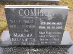 COMPION Martha Elizabeth nee SNYDERS 1929-2005