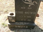 SMUTS Petrus Mattheus 1939-1966