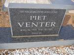 VENTER Piet 1930-2001