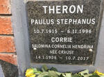 THERON Paulus Stephanus 1915-1996 & Salomina Cornelia Hendrina CRAUSE 1928-2017
