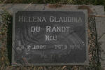 RANDT Helena Claudina, du nee NEL 1905-1975