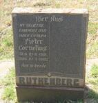 RUTHENBERG Pieter Cornelius 1912-1960