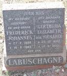 LABUSCHAGNE Frederick Johannes 1888-1963 & Gertruida Elizabeth NIENABER 1882-1982