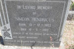 SCHEEPERS Simeon Hendricus 1903-1962