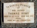 ROWE Thomas 1874-