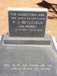 BEYLEVELD H.J. 1891-1978