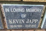 JAPP Kevin 1985-2012