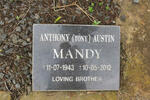 MANDY Anthony Austin 1943-2012