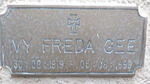 GEE Ivy Freda 1919-1999