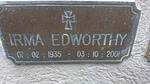 EDWORTHY Irma 1935-2001