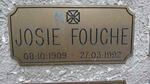 FOUCHE Josie 1909-1992