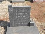 BARNARD Elizabeth Gertruida 1936-2008