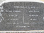 MEILLON Theunis Hermanus, de 1871-1956 & Anna Cicilia FOURIE 1872-1961
