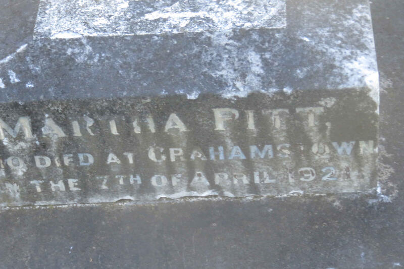 PITT Martha -1921
