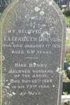 DREYER Henry -1923 & Elizabeth -1916