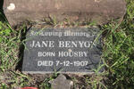 BENYON Jane nee HOUSBY -1907