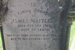 MAITLAND James -1900