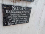 NOLAN Bernard Keith 1945-2018