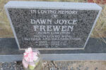 FREWEN Dawn Joyce nee LOWINGS 1933-2008