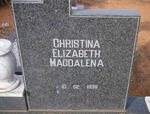 ? Gert Pieter 1930-1995 & Christina Elizabeth Magdalena 1938-