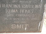 SMIT Francina Carolina nee TRIEGAARDT 1871-1960
