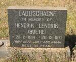 LABUSCHAGNE Hendrik Lendrik 1914-1971