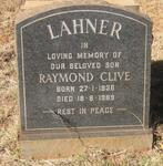 LAHNER Raymond Clive 1936-1969