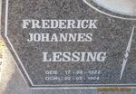 LESSING Frederick Johannes 1922-1964