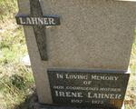 LAHNER Irene 1897-1973