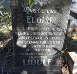 LIDDLE Eloise 1982-1983